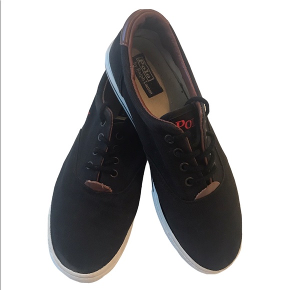 Polo by Ralph Lauren Vaughn Canvas/Leather Lace Up - Picture 4 of 10